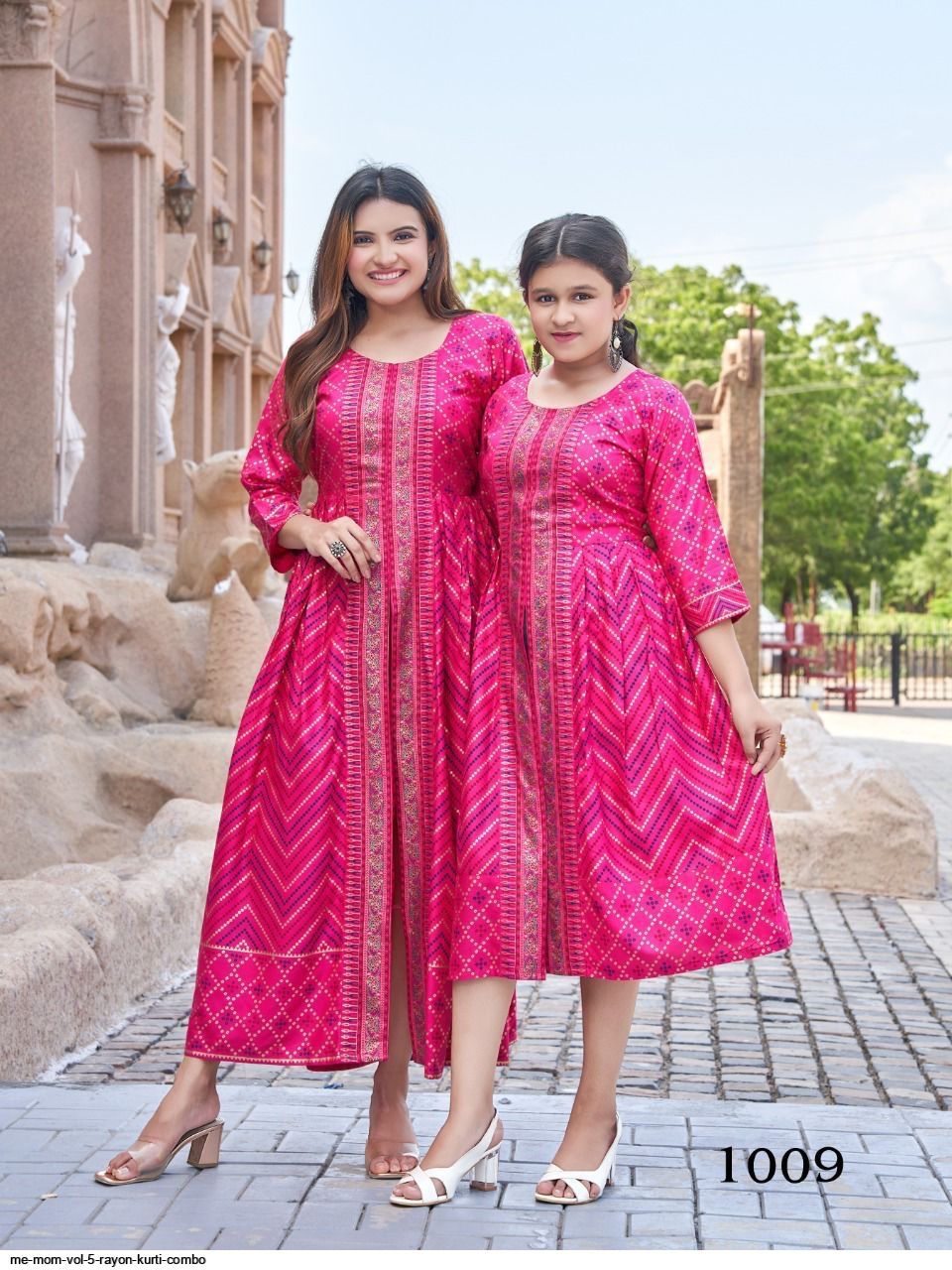 ME MOM VOL 5 RAYON KURTI COMBO 1009