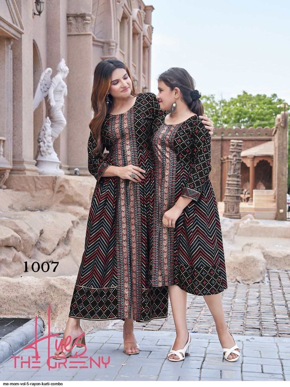 ME MOM VOL 5 RAYON KURTI COMBO 1007