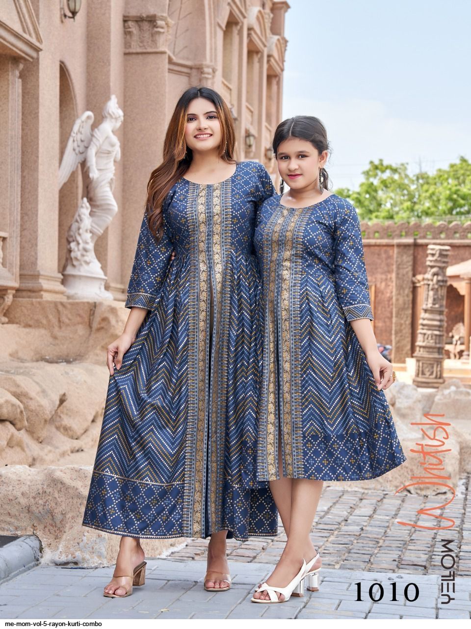 ME MOM VOL 5 RAYON KURTI COMBO 1010