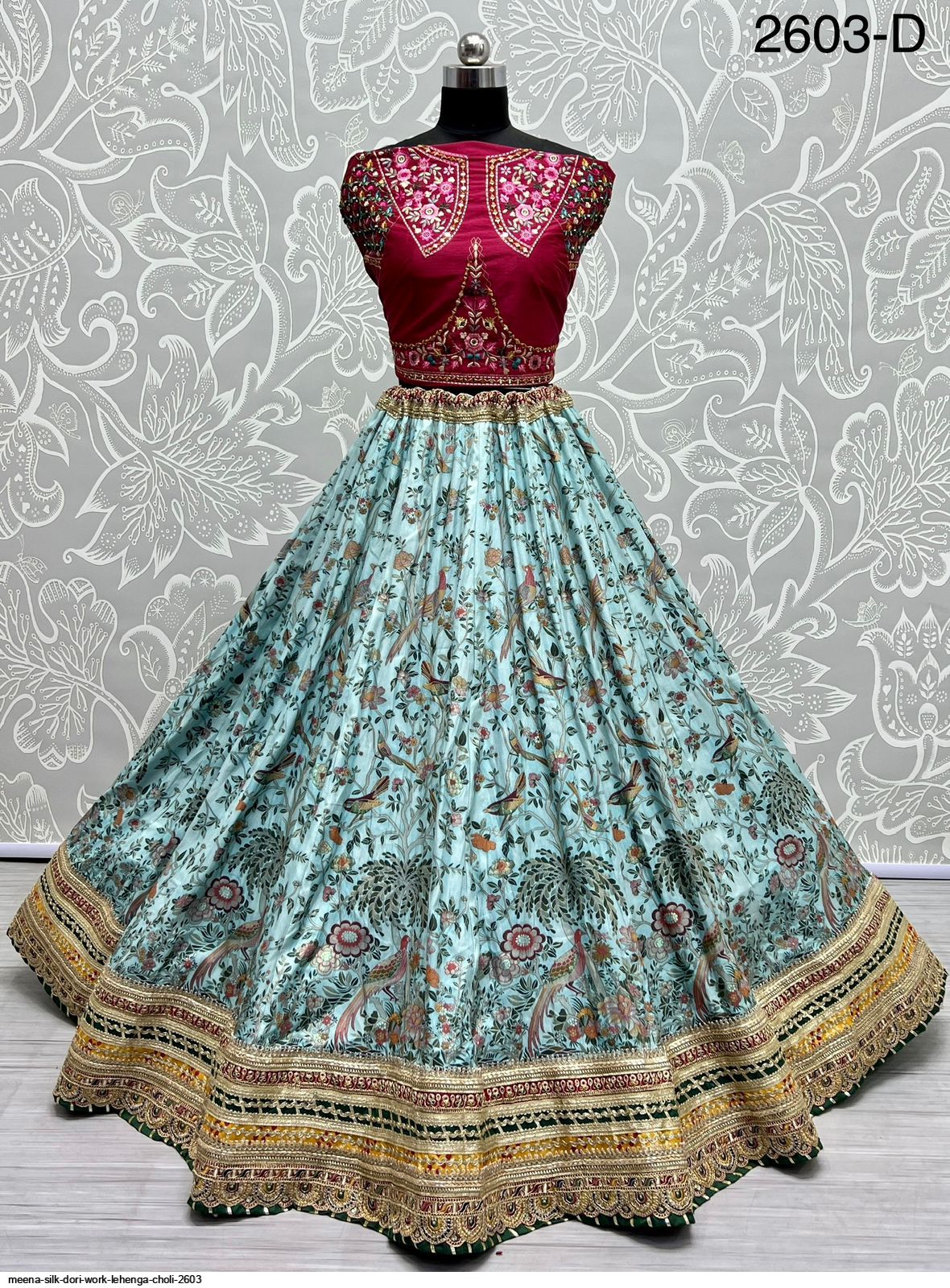 Off White And Pink Colour New Exclusive Designer Wedding Wear Heavy Work  Lehenga Choli Collection 1009 - The Ethnic World
