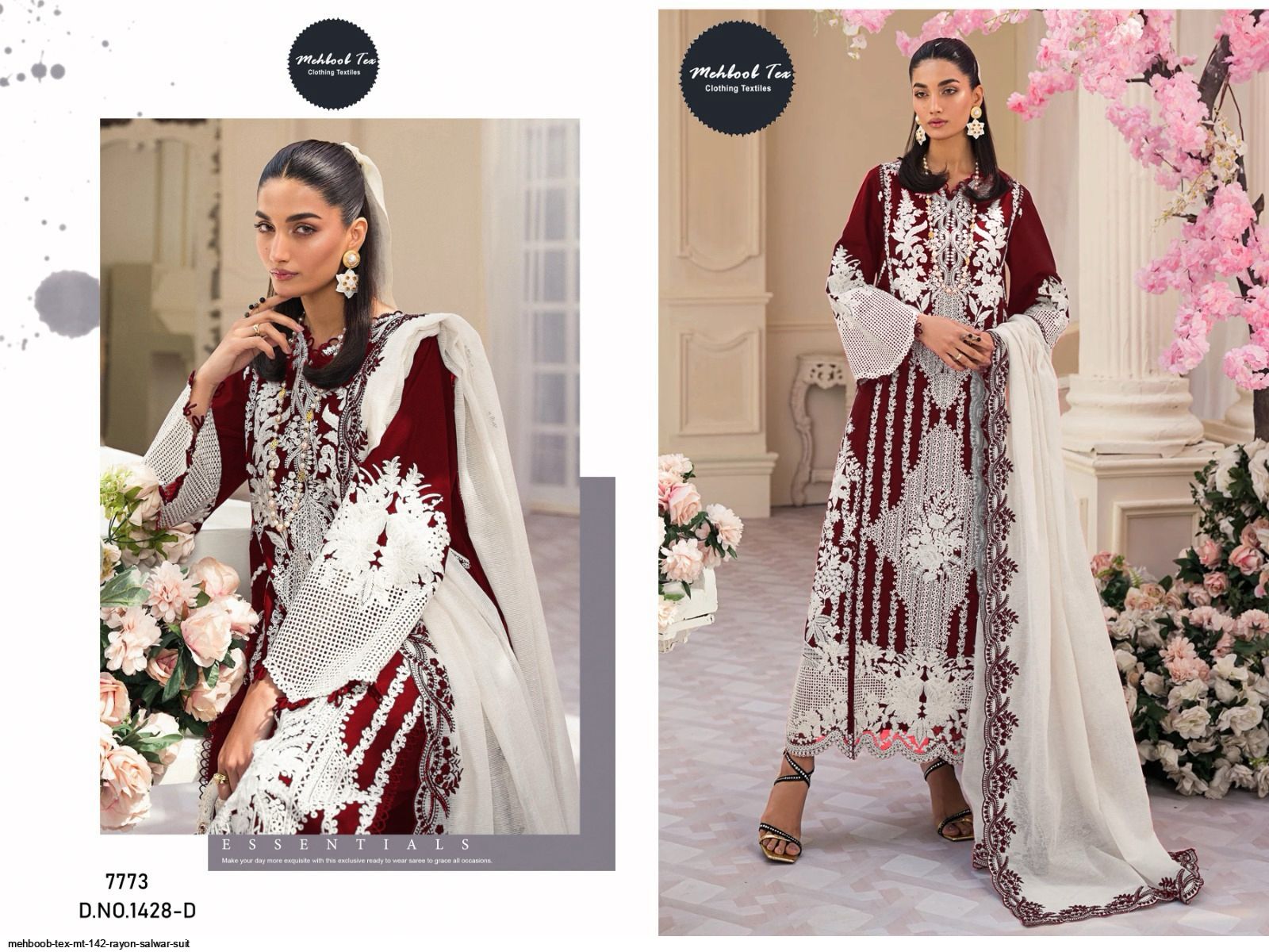 Mahbob Friz MEHBOOB TEX mt 142 RAYON SALWAR SUIT