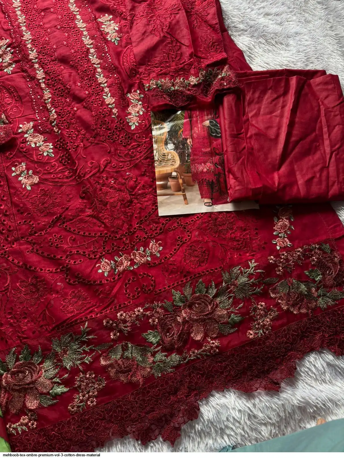Mehboob Tex Ombre Premium Vol-3 Heavy Embroidered Dupatta Collection