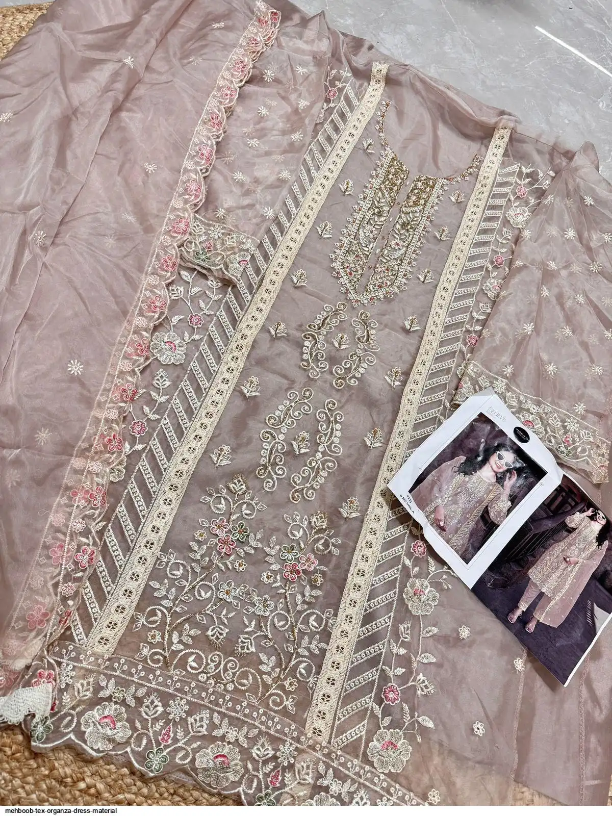 Mahbob Raksha MEHBOOB TEX ORGANZA DRESS MATERIAL