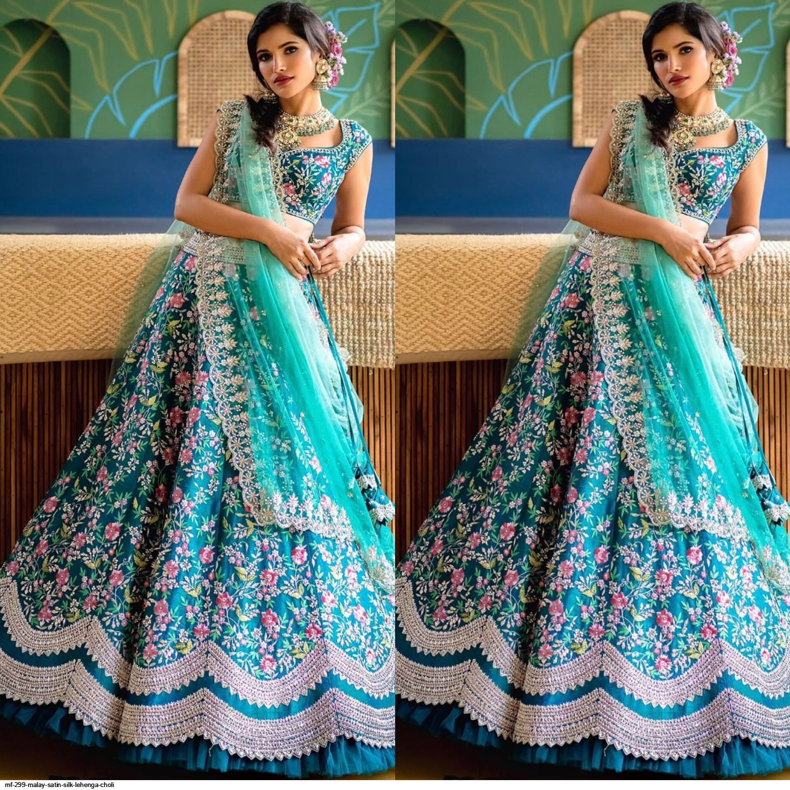 Machine Unstitched Lehenga Choli at Rs 1900 in Surat | ID: 2852691903448