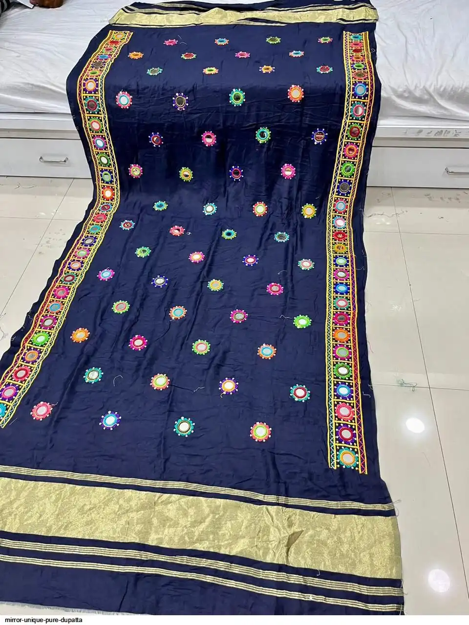 MIRROR UNIQUE PURE DUPATTA 2