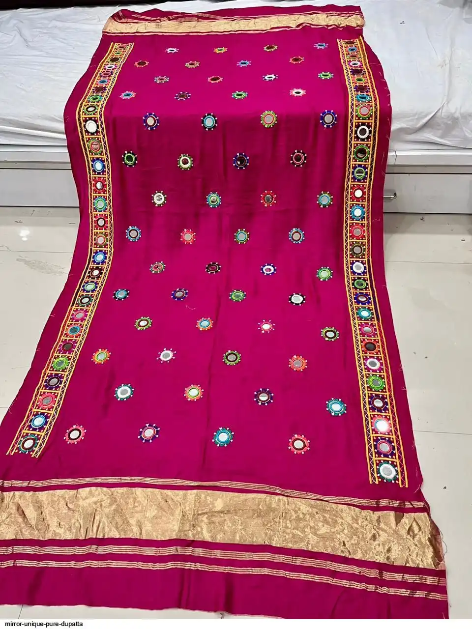 MIRROR UNIQUE PURE DUPATTA 3