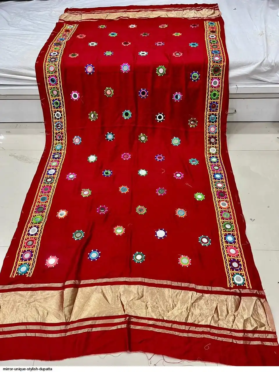 MIRROR UNIQUE STYLISH DUPATTA 2