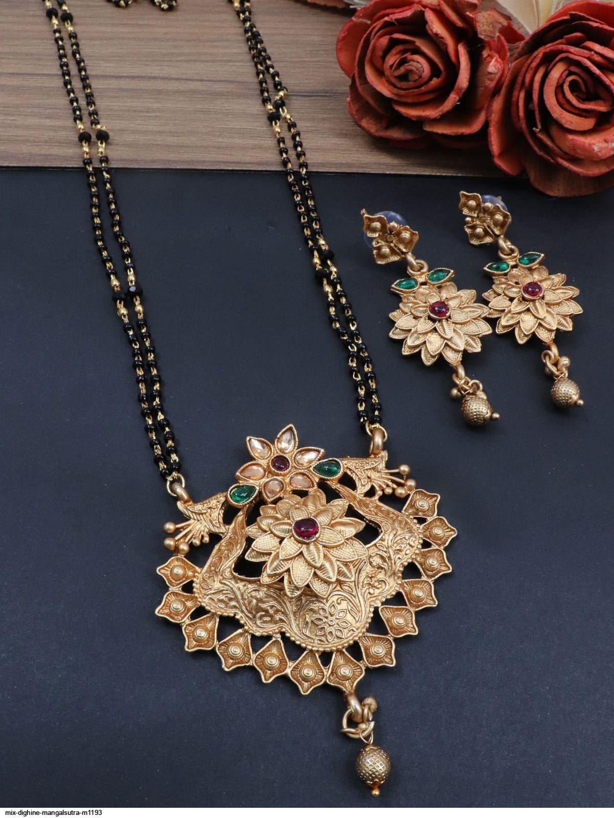 Lali mix one hot sale gram gold jewellery