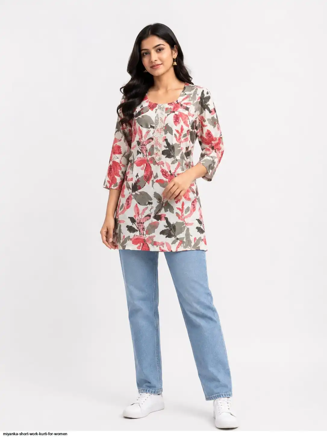 MIYANKA SHORT WORK KURTI FOR WOMEN 2