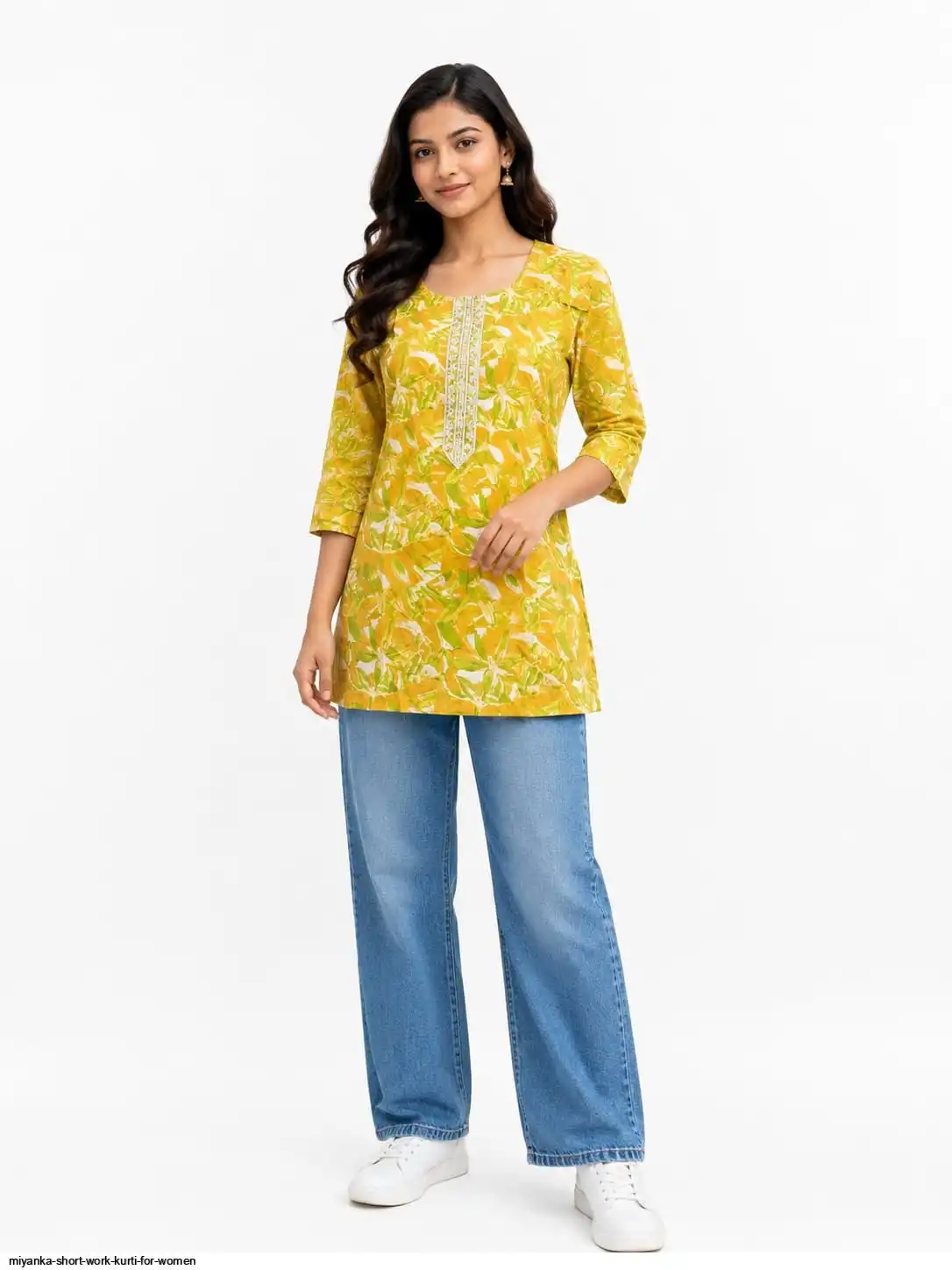 MIYANKA SHORT WORK KURTI FOR WOMEN 1