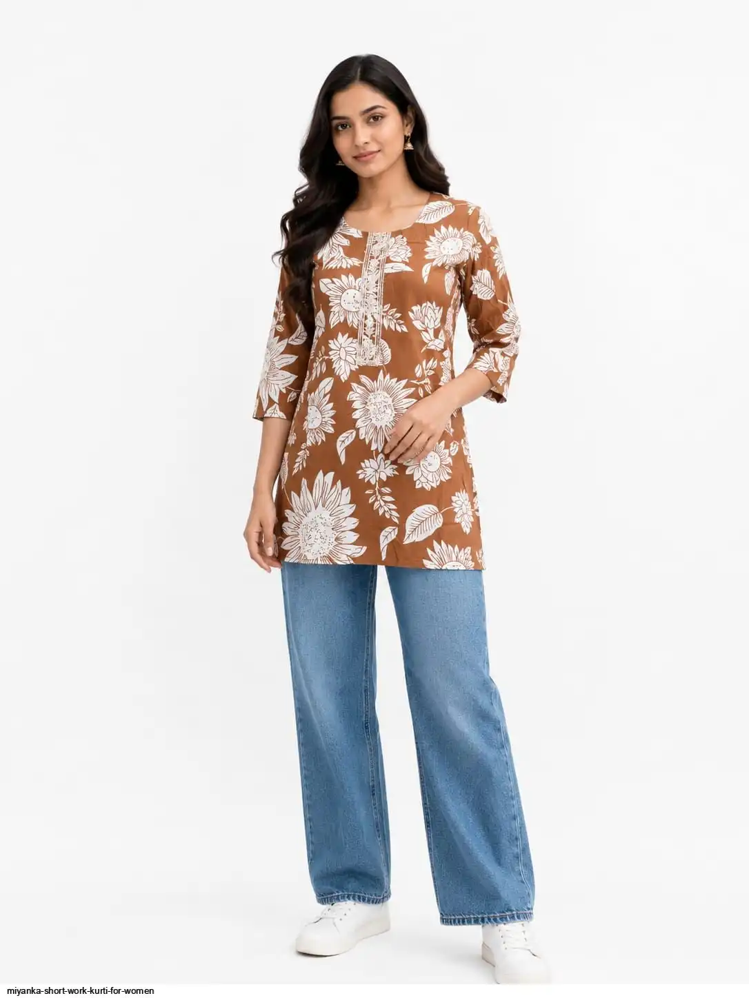 MIYANKA SHORT WORK KURTI FOR WOMEN 4