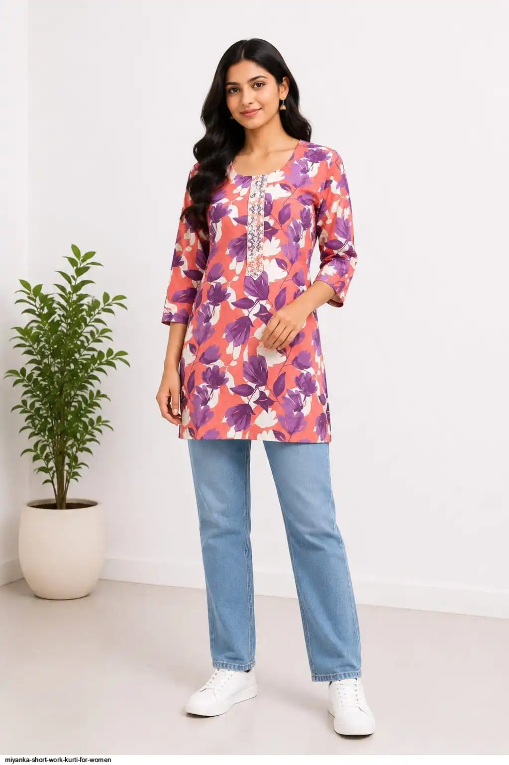 MIYANKA SHORT WORK KURTI FOR WOMEN 3