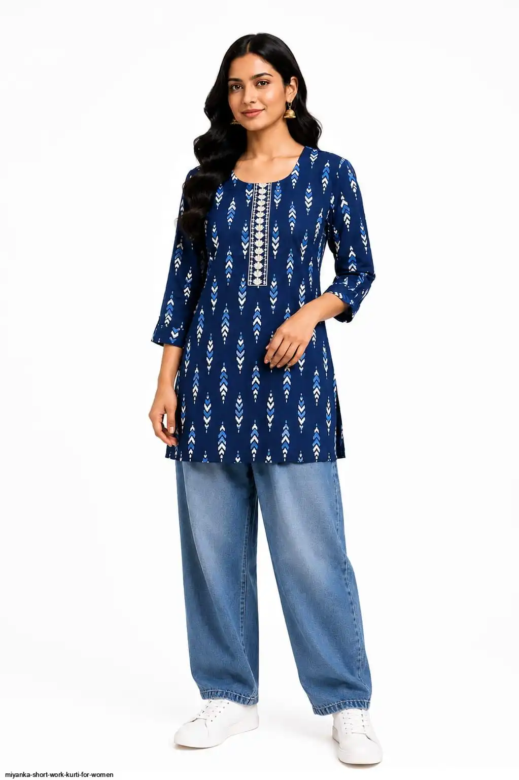 MIYANKA SHORT WORK KURTI FOR WOMEN 14