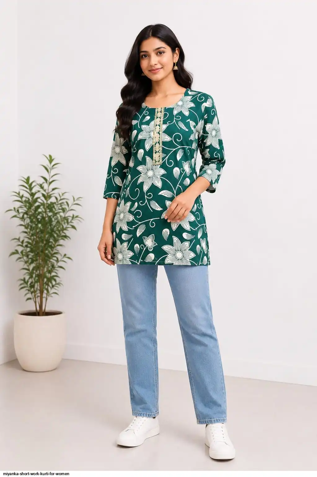 MIYANKA SHORT WORK KURTI FOR WOMEN 13