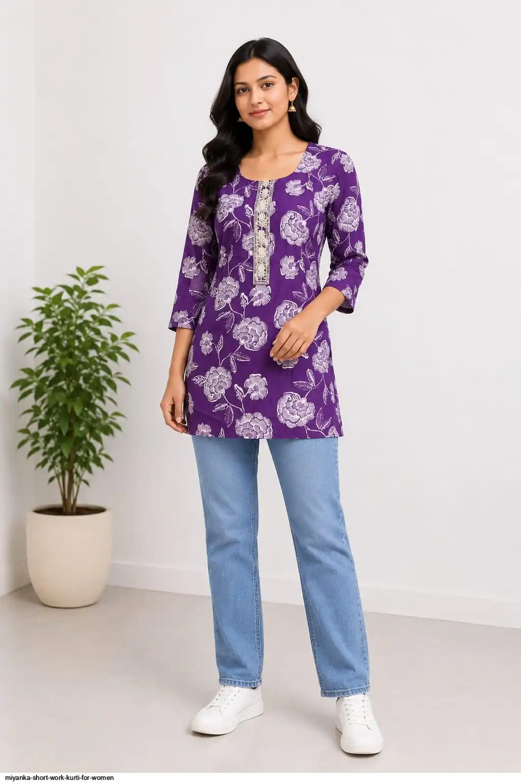 MIYANKA SHORT WORK KURTI FOR WOMEN 16