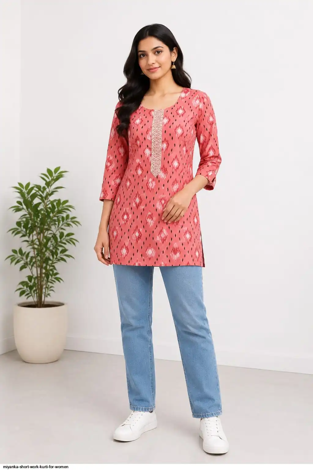 MIYANKA SHORT WORK KURTI FOR WOMEN 15