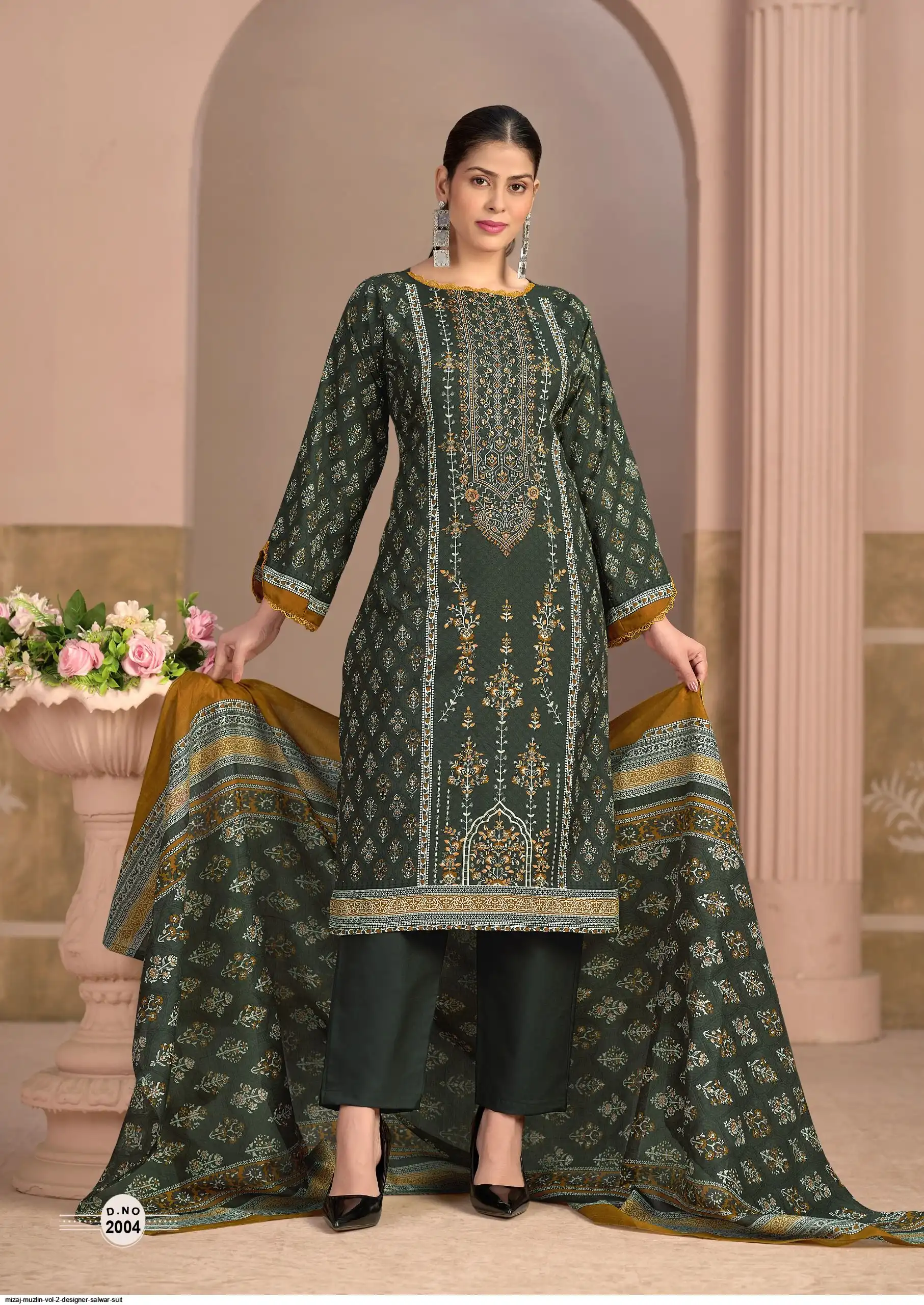 KEVAL FAB Muzlin vol.2 designer suit