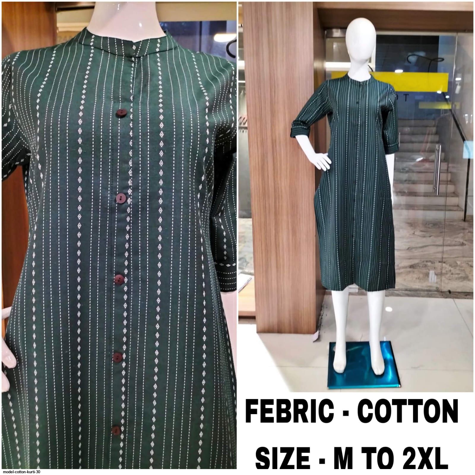 MODEL COTTON KURTI 30