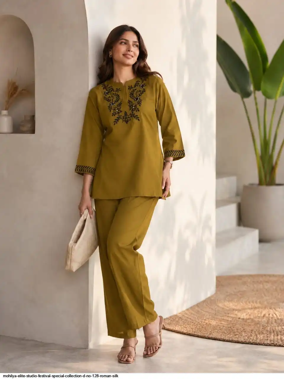 MOHILYA ELITE STUDIO FESTIVAL SPECIAL COLLECTION D NO 128 ROMAN SILK B