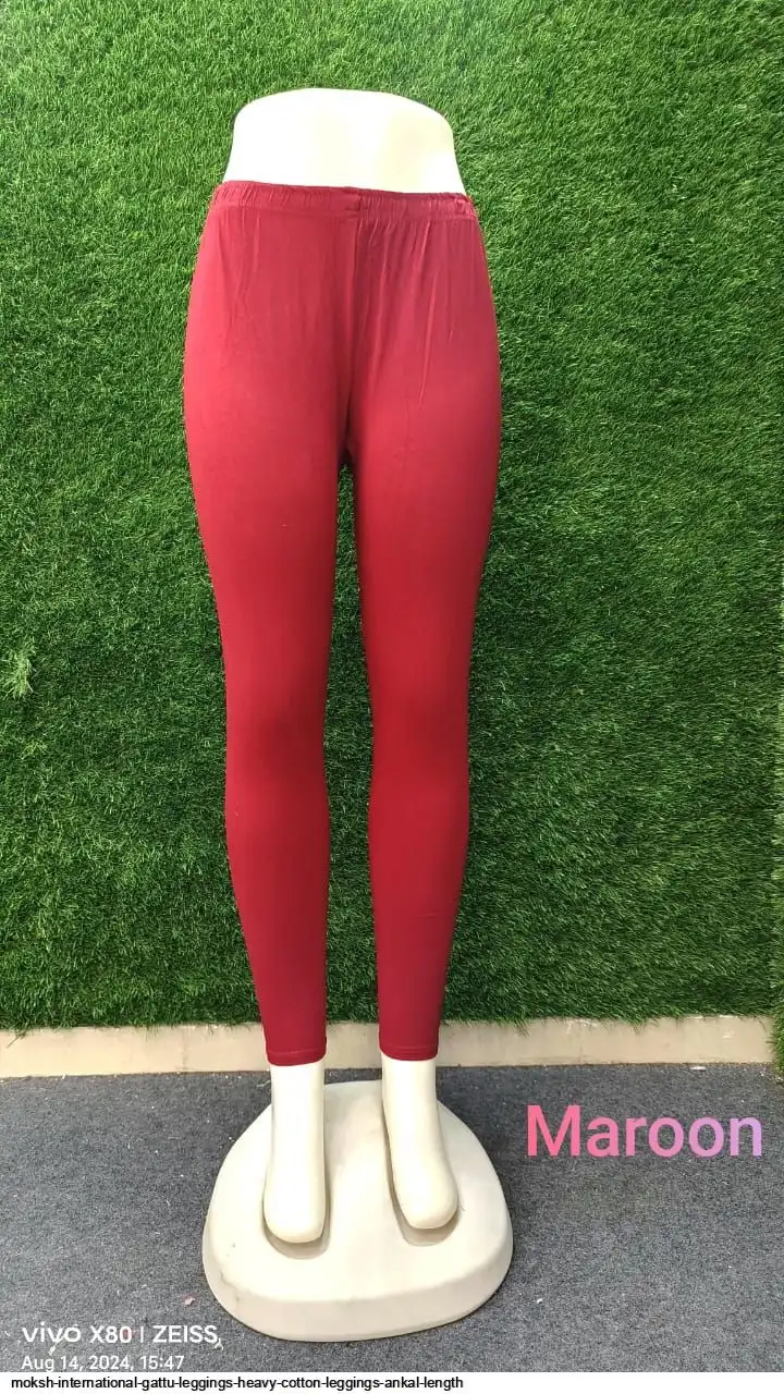 MOKSH INTERNATIONAL GATTU COTTON ANKLE LEGGINGS D