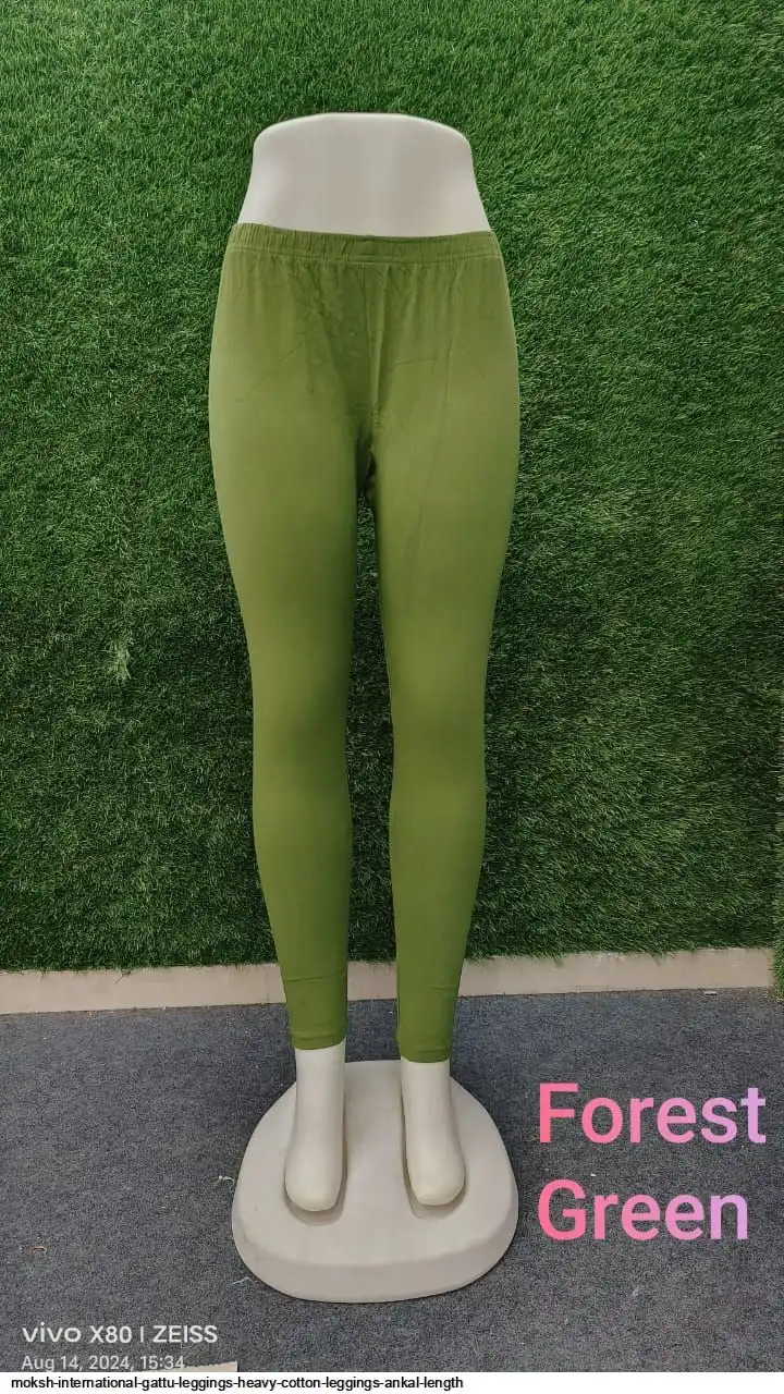 MOKSH INTERNATIONAL GATTU COTTON ANKLE LEGGINGS M