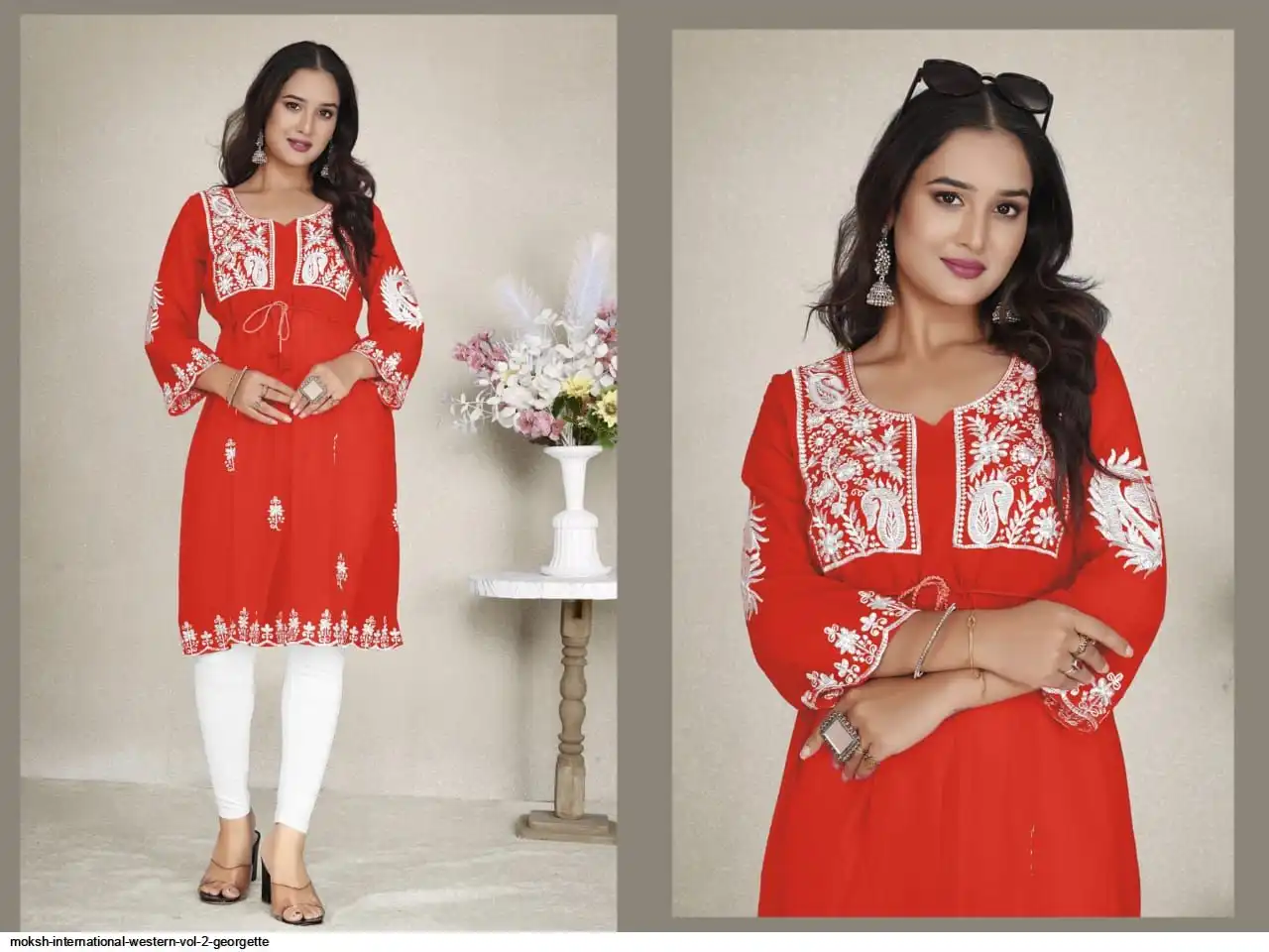 MOKSH INTERNATIONAL WESTERN VOL 2 GEORGETTE A