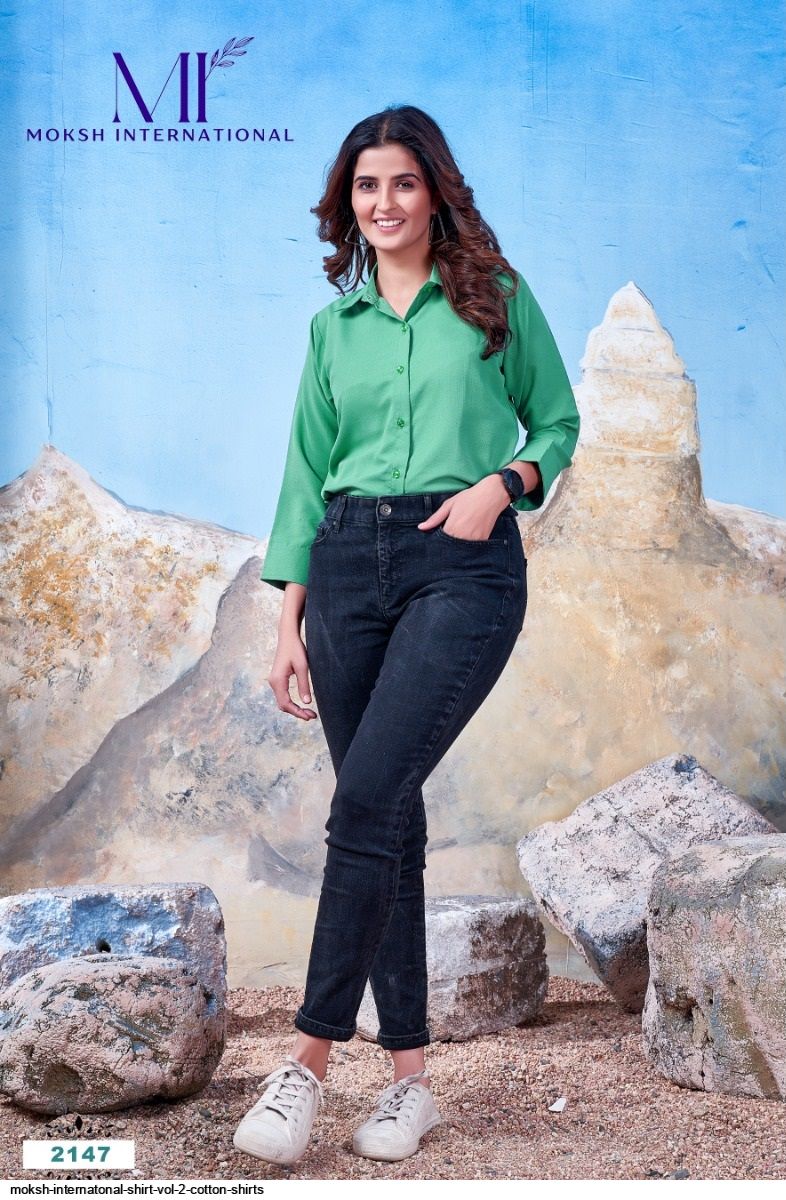 MOKSH INTERNATONAL SHIRT VOL 2 COTTON SHIRTS 2147