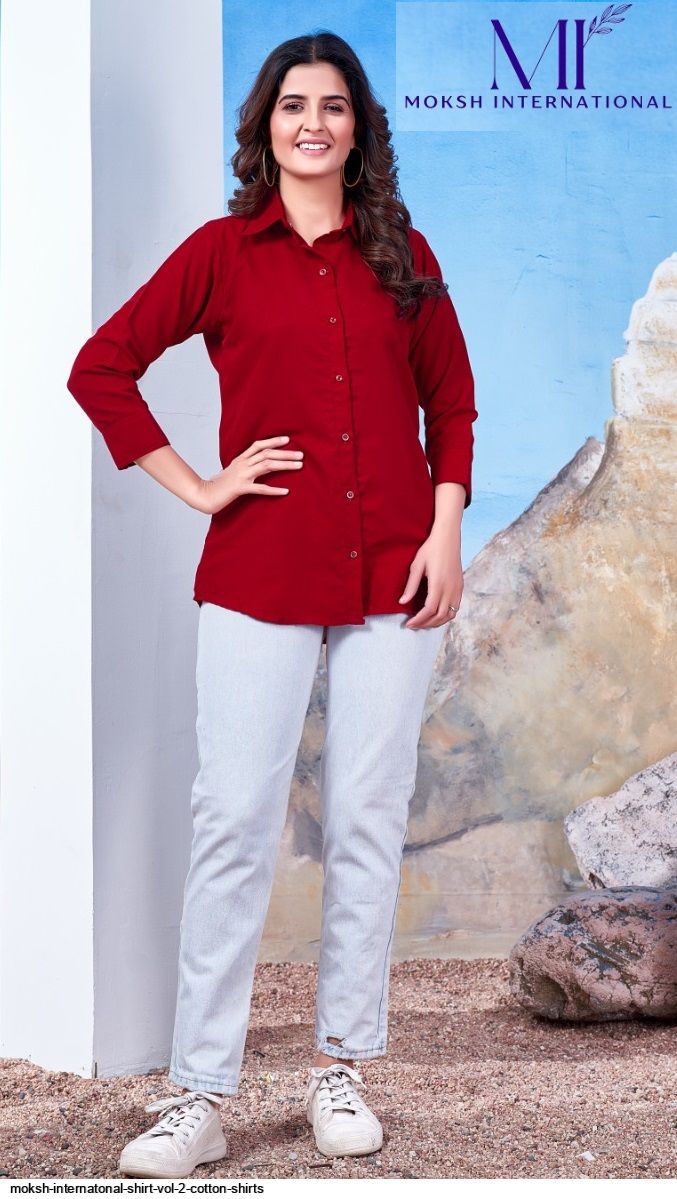 MOKSH INTERNATONAL SHIRT VOL 2 COTTON SHIRTS 2145