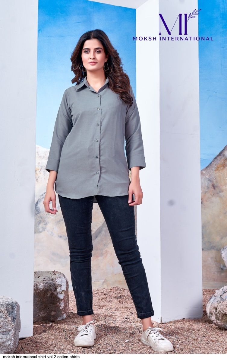 MOKSH INTERNATONAL SHIRT VOL 2 COTTON SHIRTS 2148