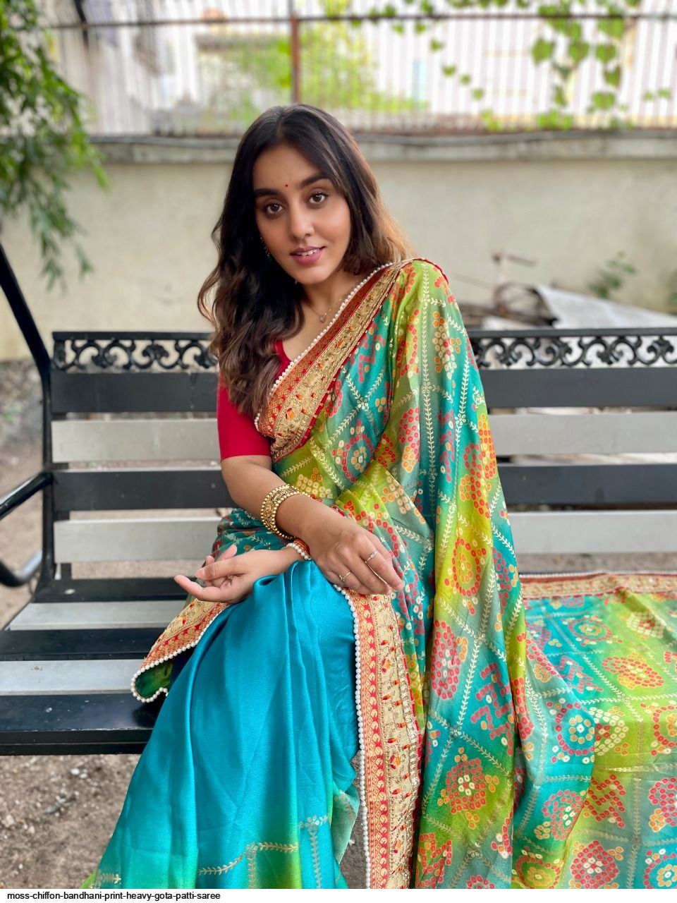 Chiffon Saree With Gota Patti Handwork, Jaipur Double Dye Saree, Chiffon  Saree With Handwork, Summer Sarees, Woman Clothing, Indianwear Sari - Etsy  Sweden