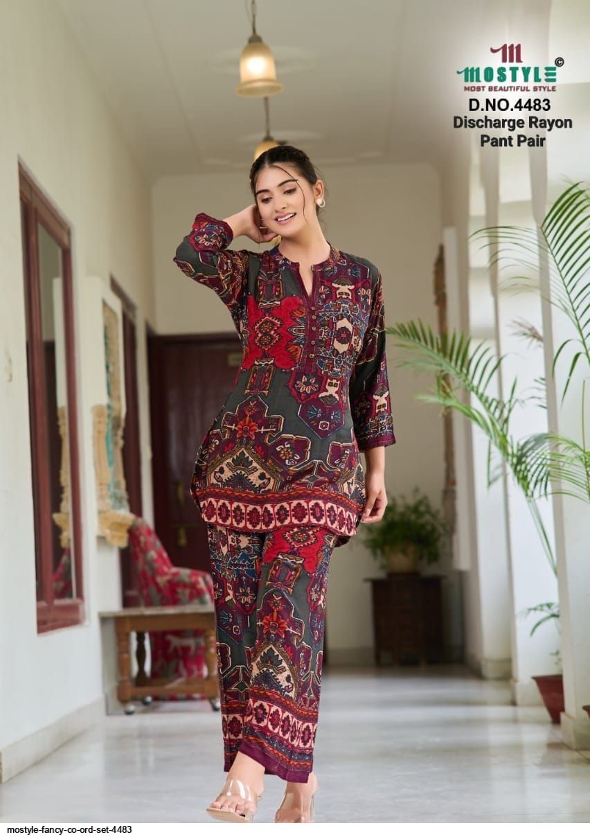 mostyle fancy Co Ord Set 4483