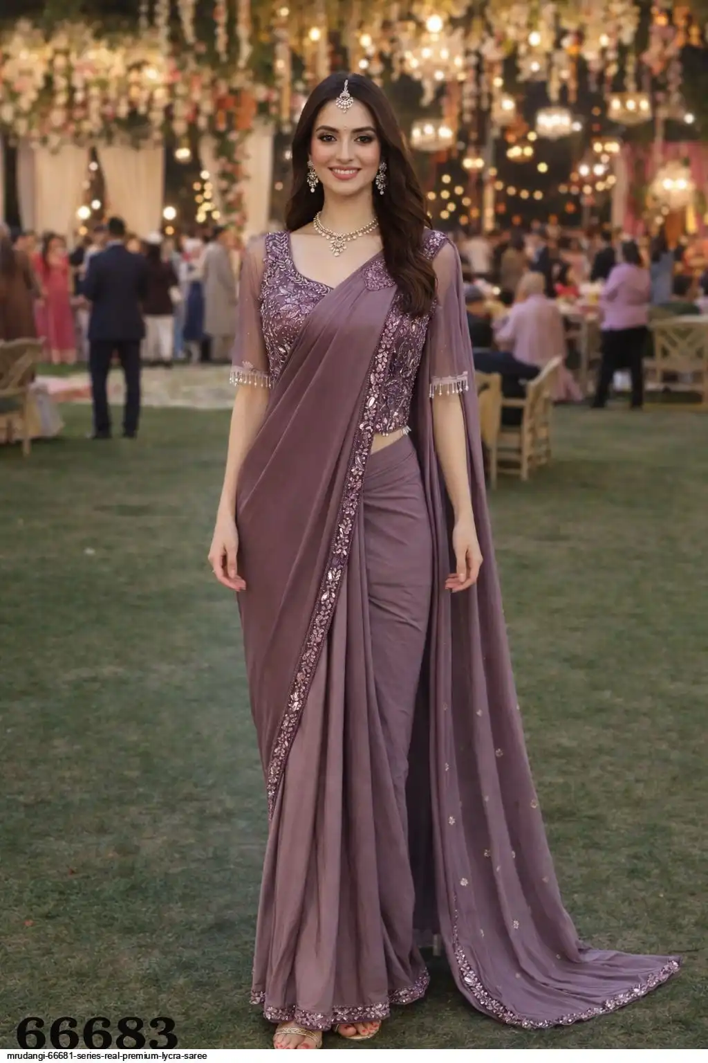 MRUDANGI 66681 SERIES REAL PREMIUM LYCRA SAREE 3