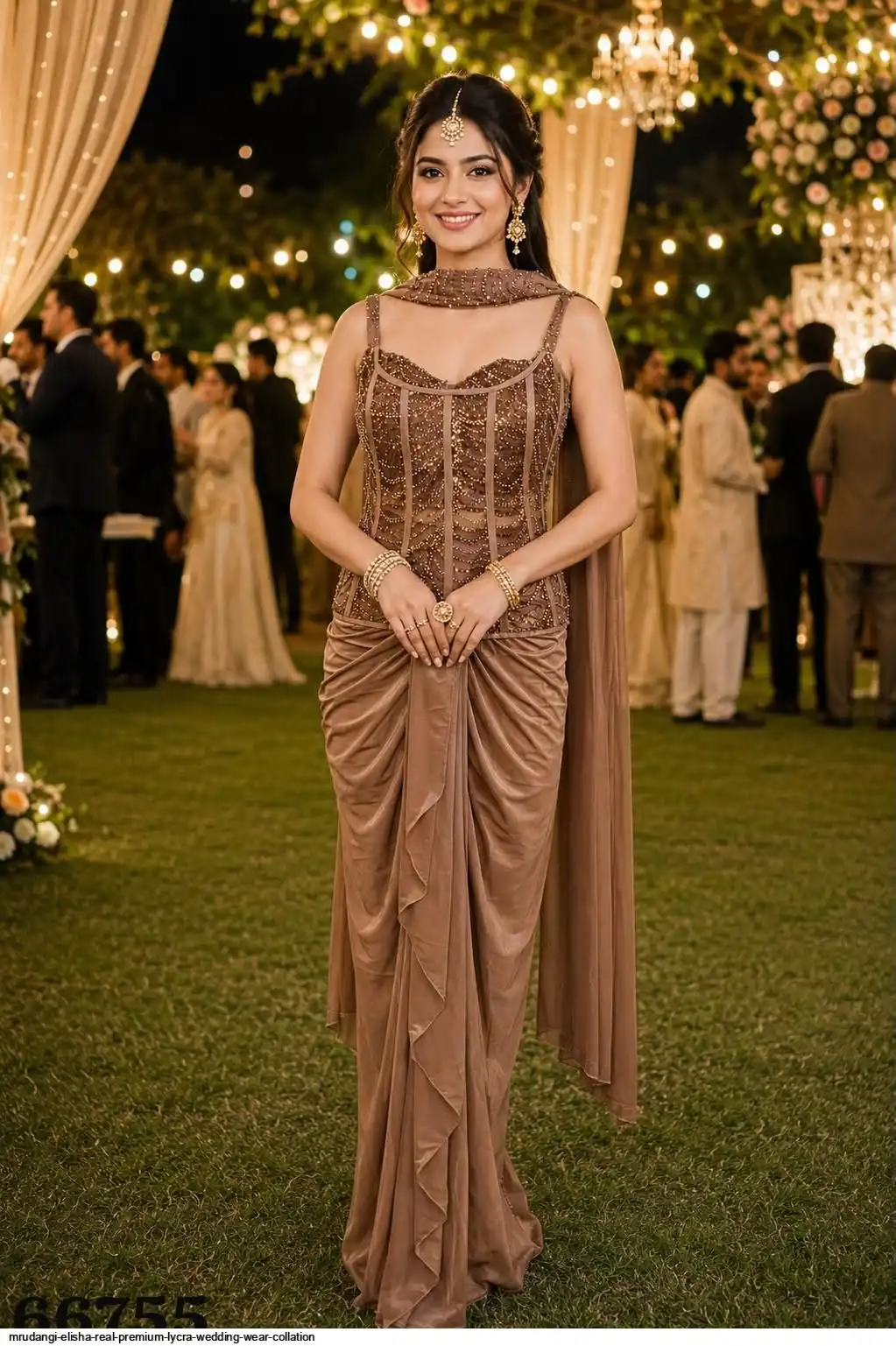 MRUDANGI ELISHA REAL PREMIUM LYCRA WEDDING WEAR COLLATION 66755