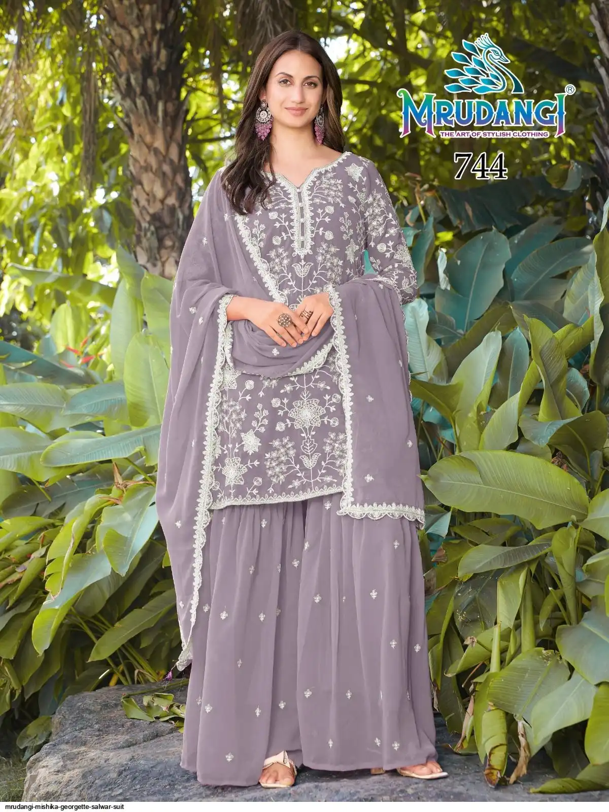 MRUDANGI MISHIKA GEORGETTE SALWAR SUIT 744