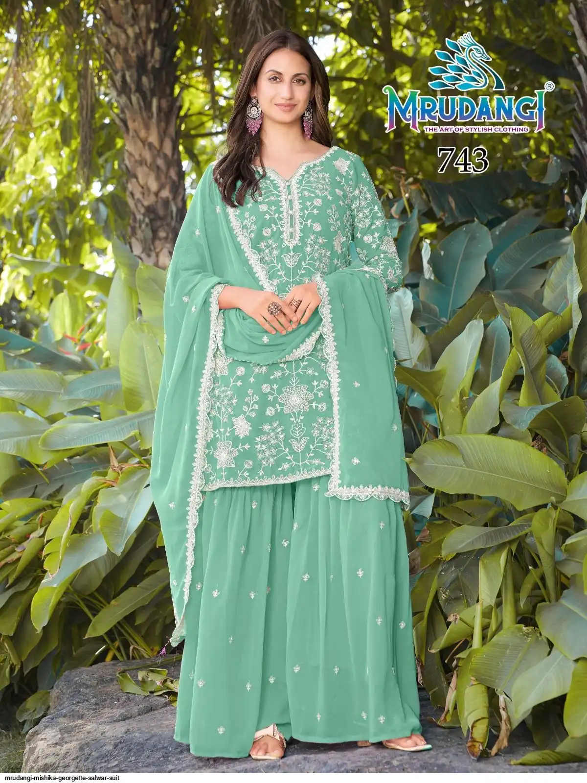 MRUDANGI MISHIKA GEORGETTE SALWAR SUIT 743