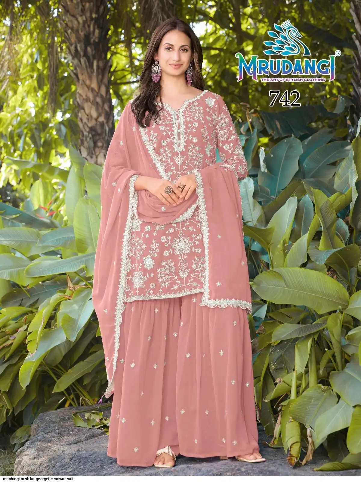 MRUDANGI MISHIKA GEORGETTE SALWAR SUIT 742