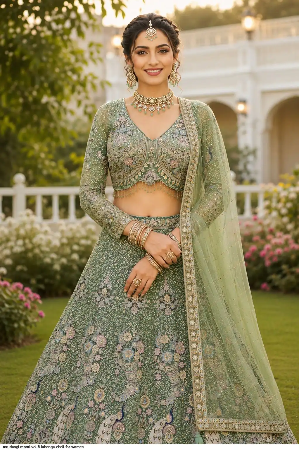 MRUDANGI MORNI VOL 8 LAHENGA CHOLI FOR WOMEN 2