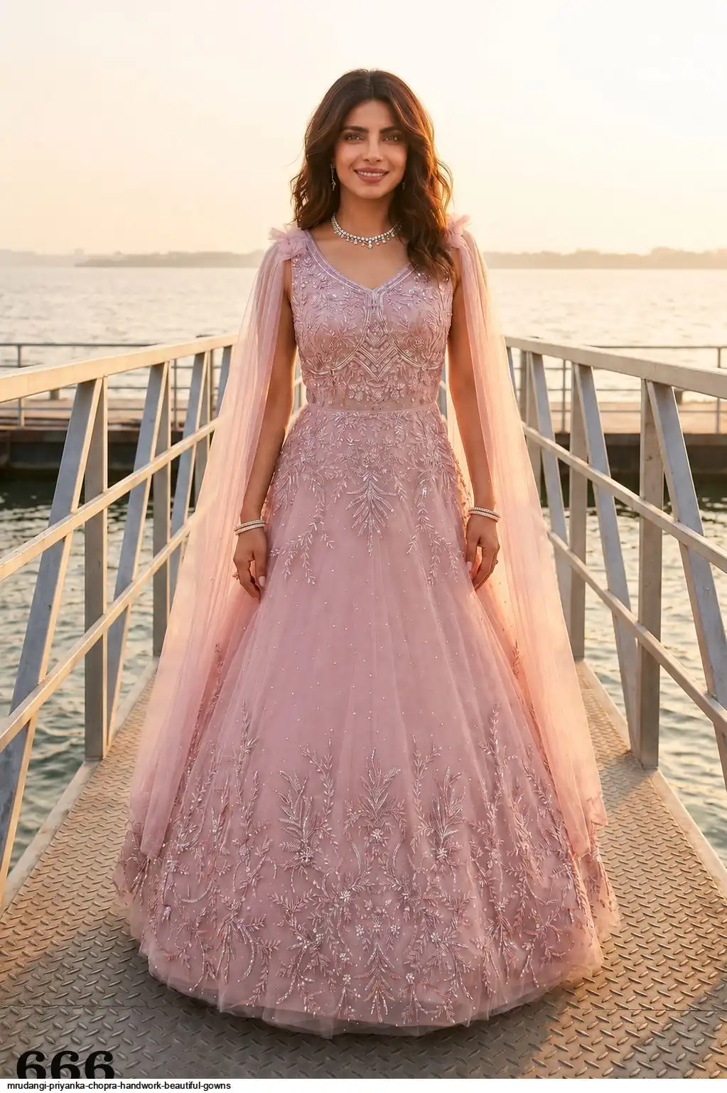 MRUDANGI PRIYANKA CHOPRA HANDWORK BEAUTIFUL GOWNS 1