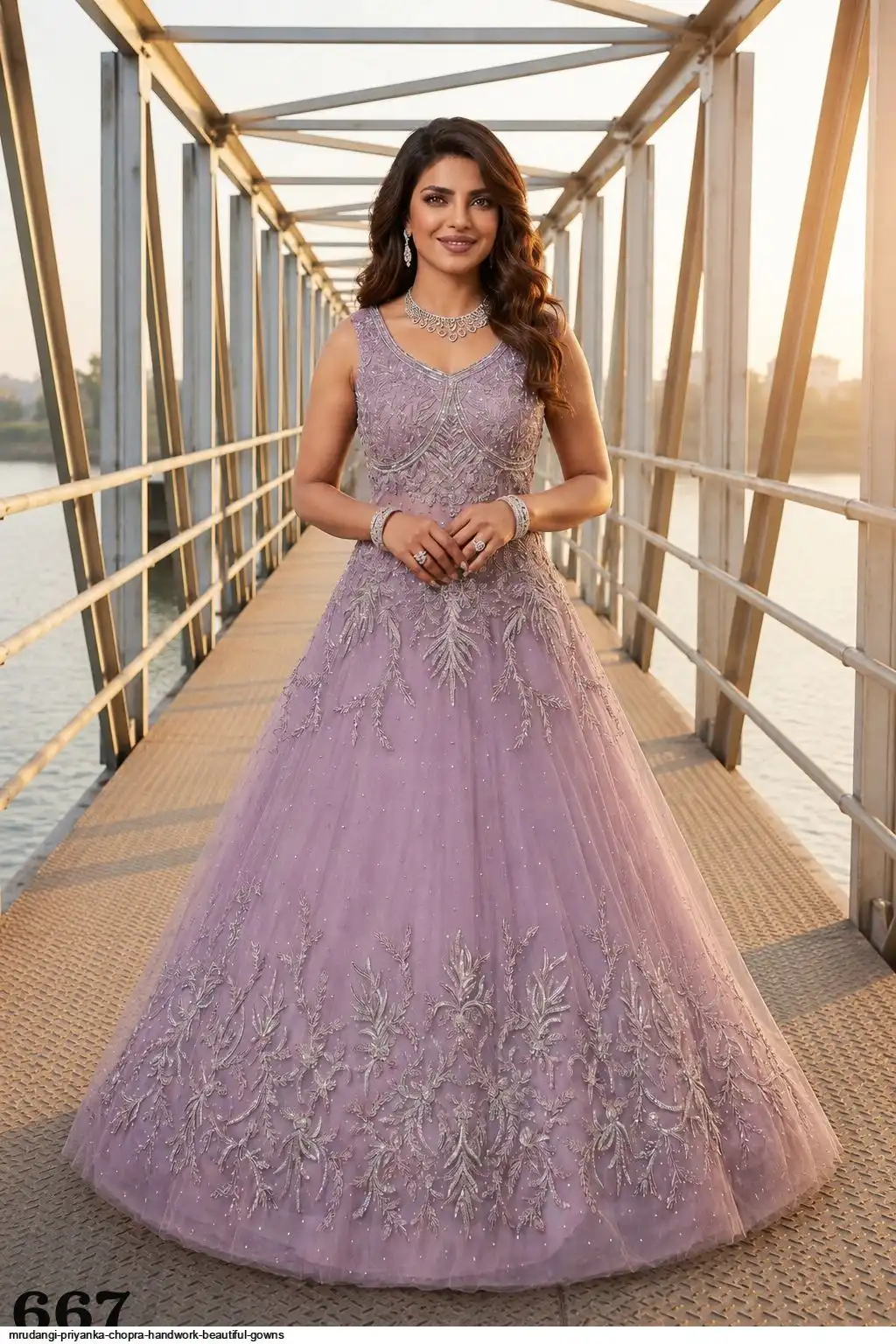 MRUDANGI PRIYANKA CHOPRA HANDWORK BEAUTIFUL GOWNS 2