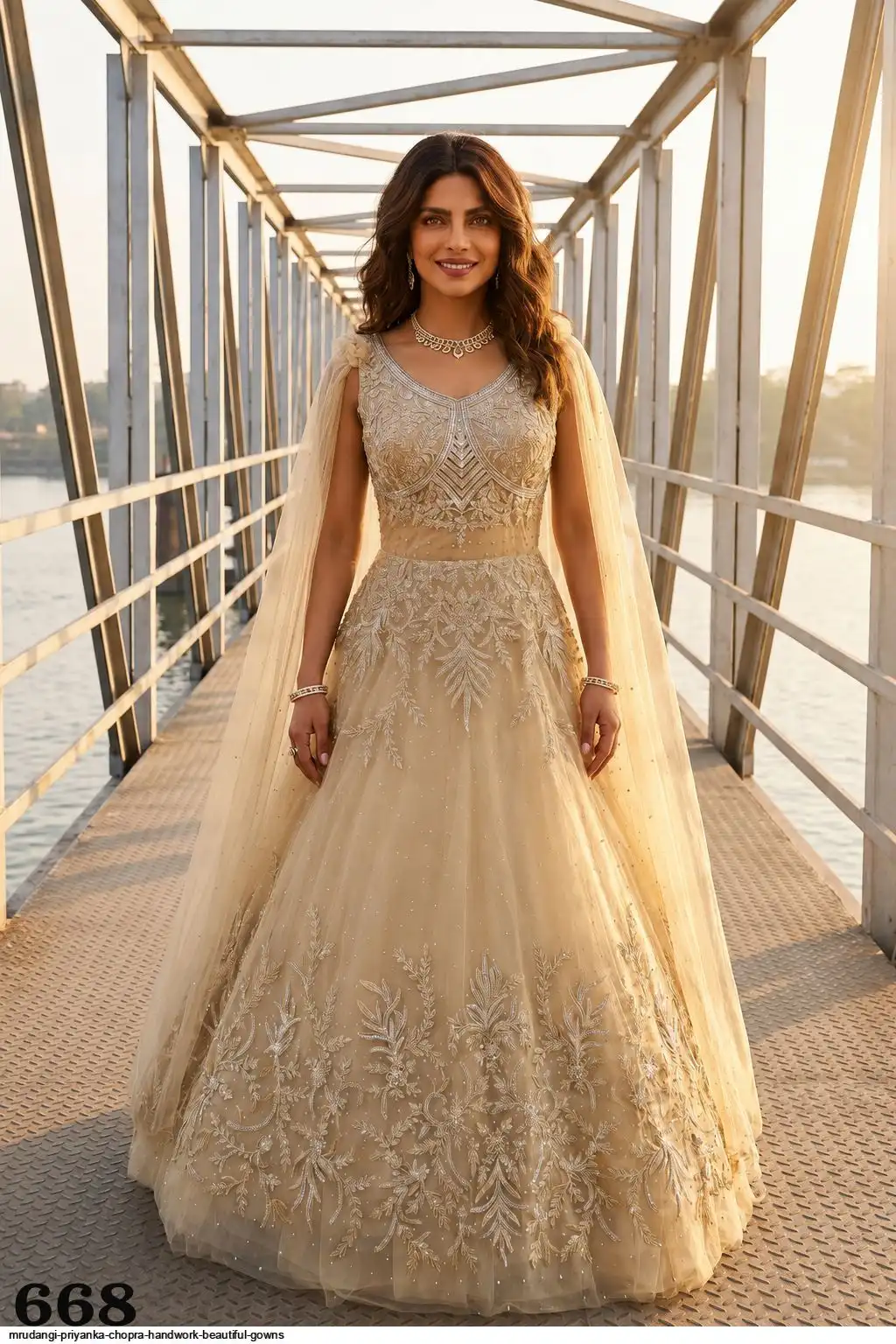 MRUDANGI PRIYANKA CHOPRA HANDWORK BEAUTIFUL GOWNS 3