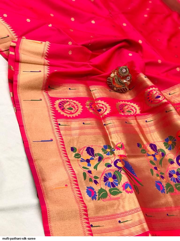 MUFTI PAITHANI SILK SAREE D