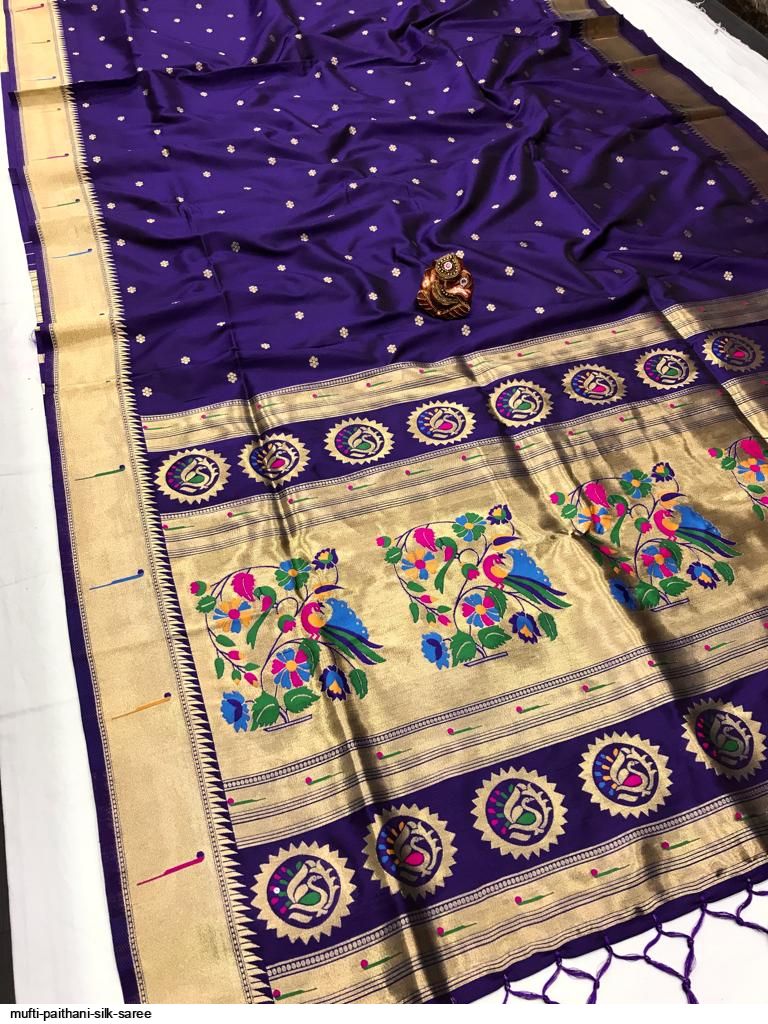 MUFTI PAITHANI SILK SAREE E
