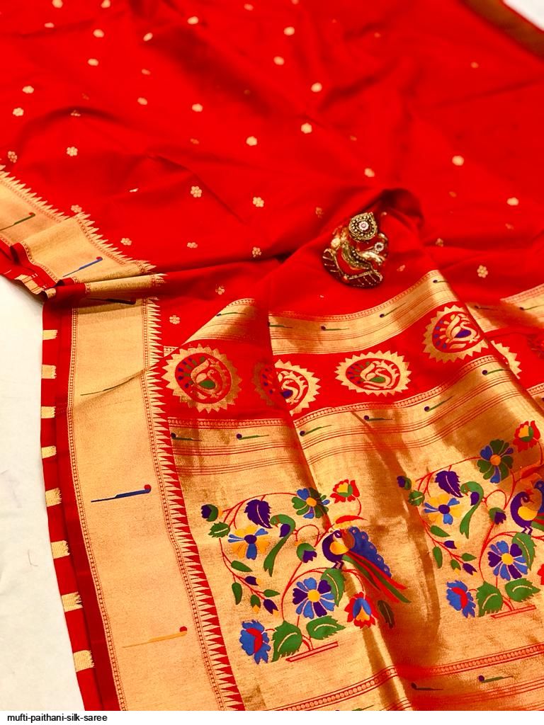 MUFTI PAITHANI SILK SAREE F