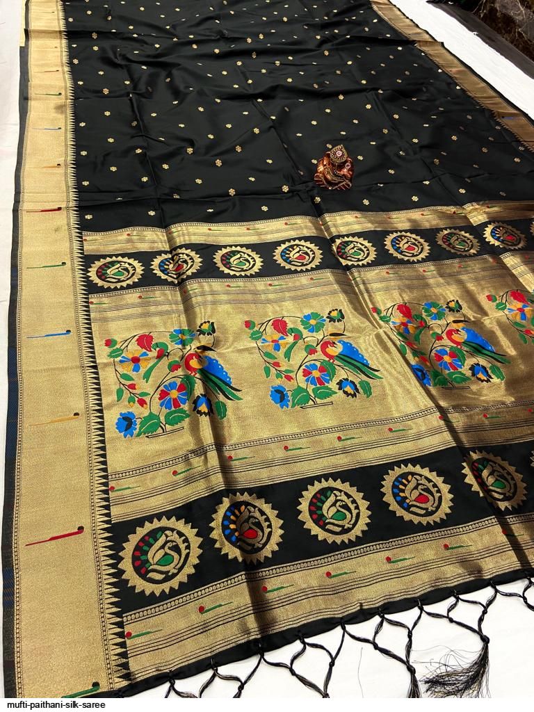 MUFTI PAITHANI SILK SAREE A