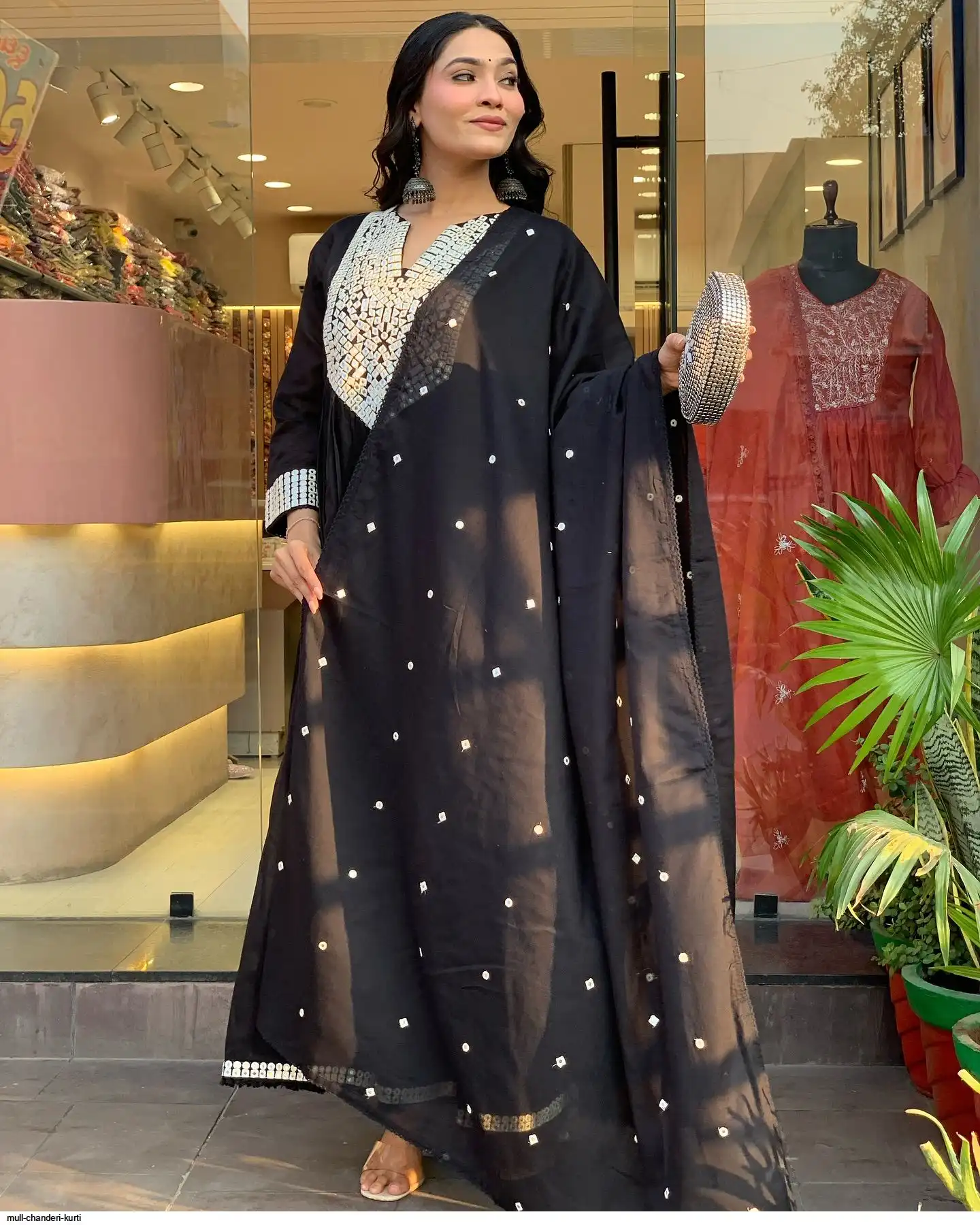MULL CHANDERI KURTI 2