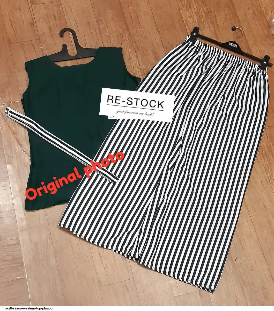 MV 20 RAYON WESTERN TOP PLAZOO G