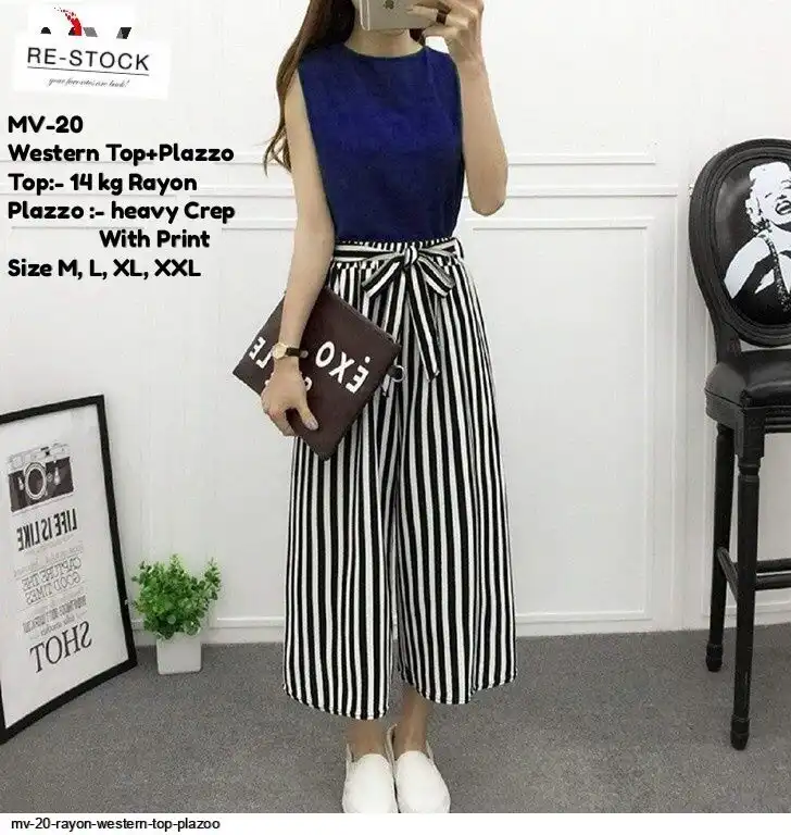 MV 20 RAYON WESTERN TOP PLAZOO F