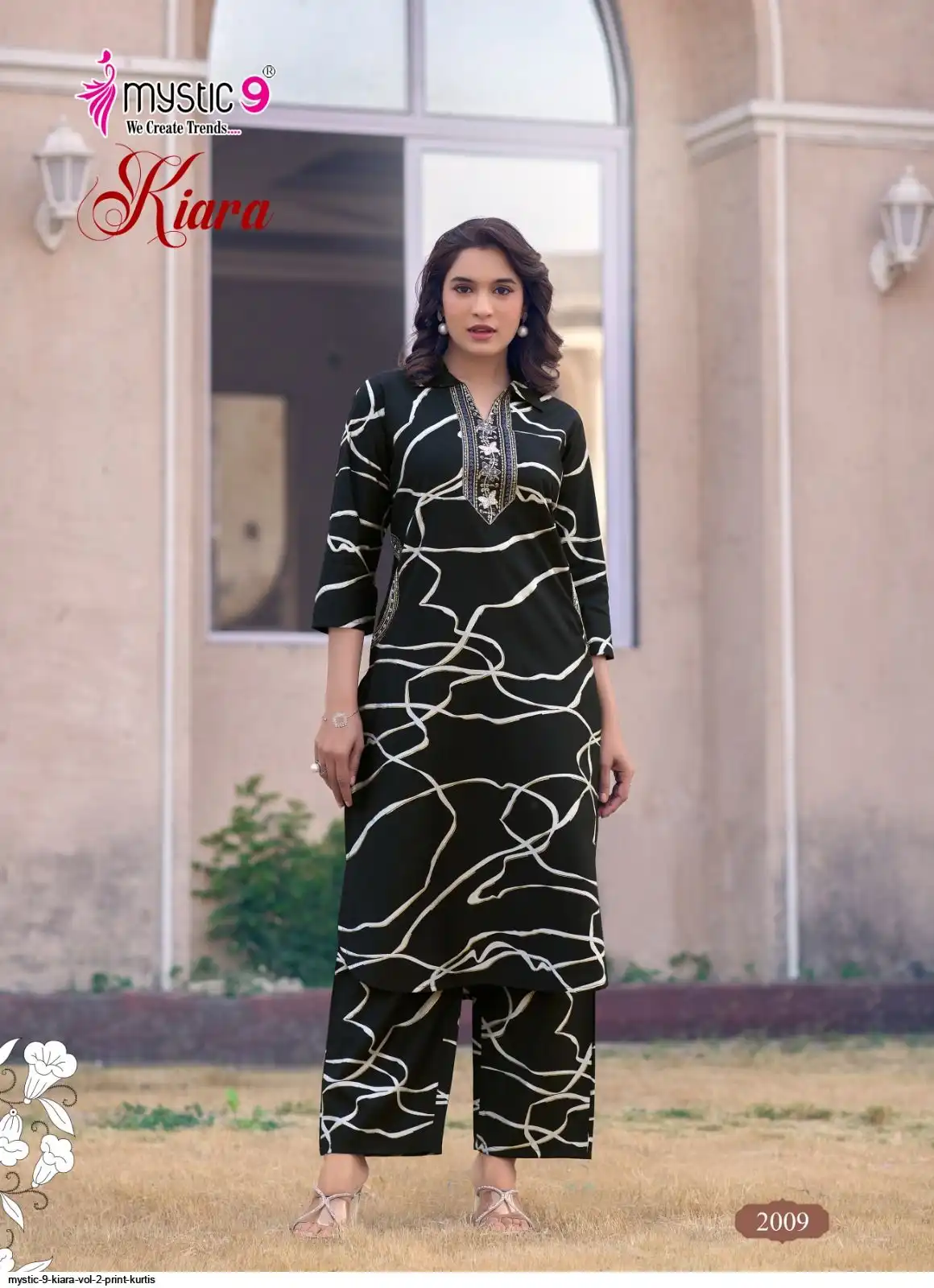 MYSTIC 9 KIARA VOL 2 PRINT KURTIS