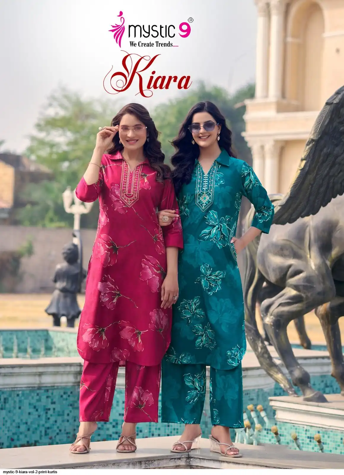 MYSTIC 9 KIARA VOL 2 PRINT KURTIS