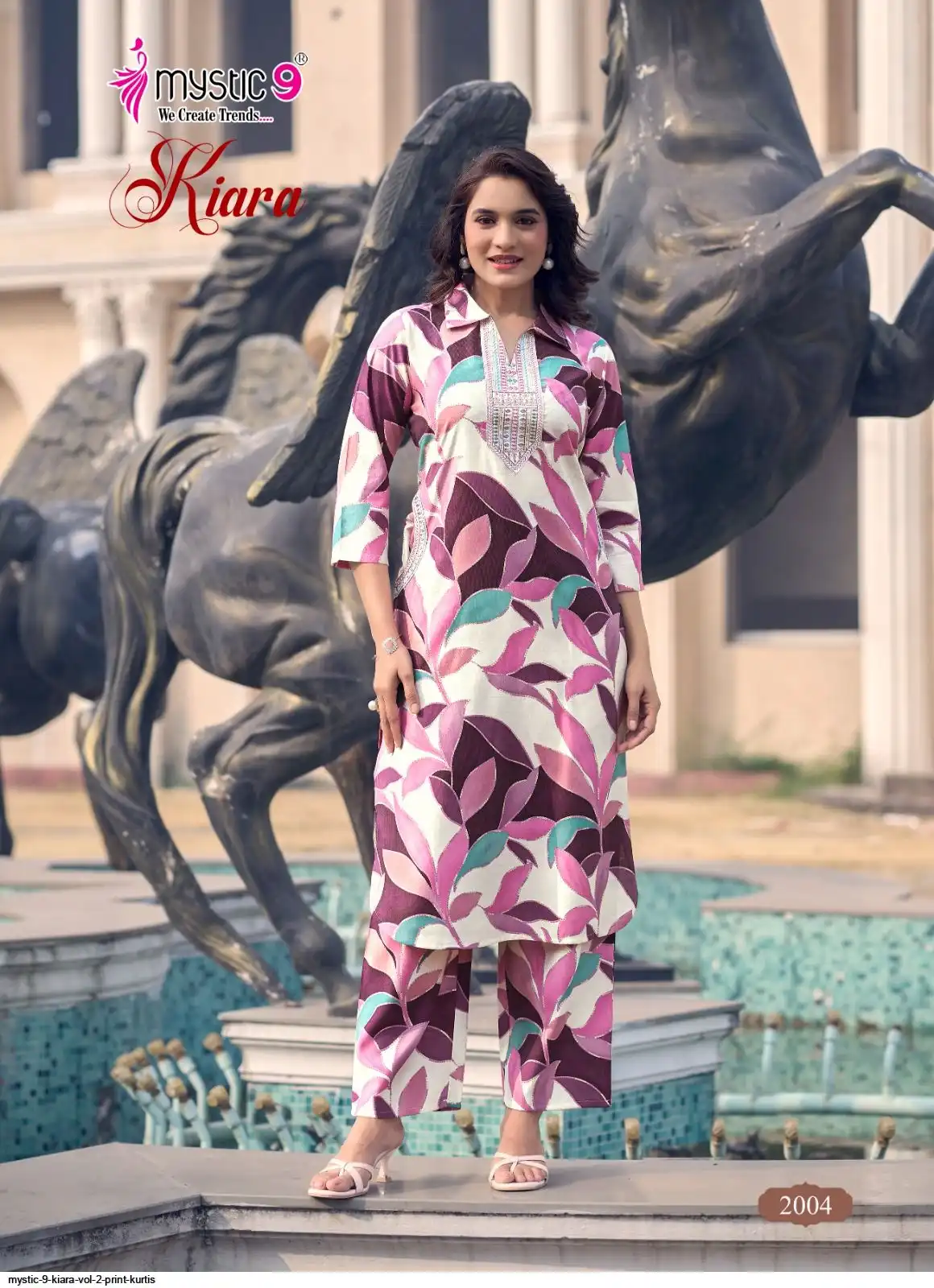 kiruakirua　0922 MYSTIC 9 KIARA VOL 2 PRINT KURTIS